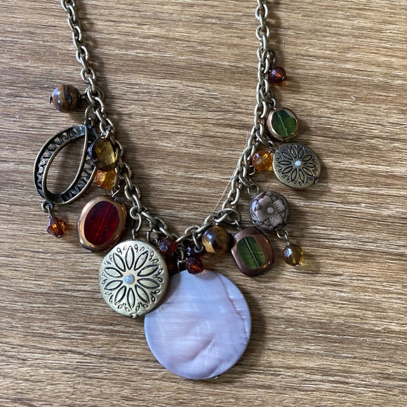 Vintage Gold Charm Necklace - Picture 3 of 3